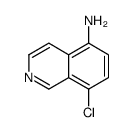 8-Chloroisoquinolin-5-amine Structure