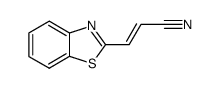 2-Propenenitrile,3-(2-benzothiazolyl)-(9CI) picture