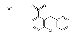 1-[(2-chloro-6-nitrophenyl)methyl]pyridin-1-ium,bromide结构式