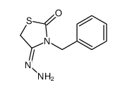 3-benzyl-4-hydrazinylidene-1,3-thiazolidin-2-one Structure