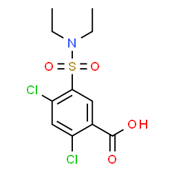 2,4-Dichloro-5-[(diethylamino)sulfonyl]benzoic acid picture