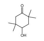 (RS)-4-hydroxy-2,2,5,5-tetramethylcyclohexan-1-one结构式