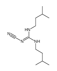 2-cyano-1,3-diisopentylguanidine结构式