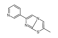 2-methyl-6-pyridin-3-ylimidazo[2,1-b][1,3]thiazole Structure