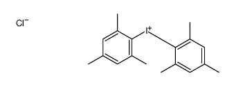 bis(2,4,6-trimethylphenyl)iodanium,chloride Structure