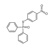 1-diphenylphosphorylsulfanyl-4-nitrobenzene Structure