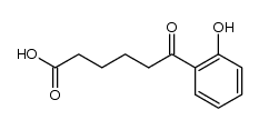 6-(2-hydroxybenzoyl)pentanoic acid结构式