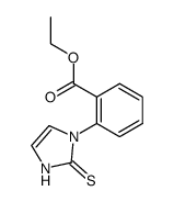 2-(2-thioxo-2,3-dihydro-imidazol-1-yl)-benzoic acid ethyl ester Structure