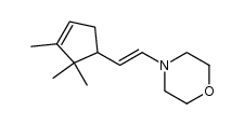 4-((1E)-2-(2,2,3-trimethylcyclopent-3-enyl)vinyl)morpholine Structure
