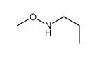 N-methoxypropan-1-amine结构式