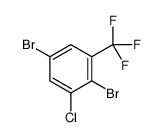 3-Chloro-2,5-dibromobenzotrifluoride结构式