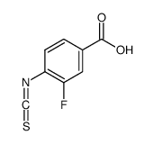 4-Carboxy-2-fluorophenylisothiocyanate Structure