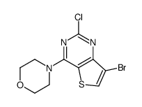 4-(7-bromo-2-chlorothieno[3,2-d]pyrimidin-4-yl)morpholine picture