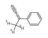 2,2,2-trideuterio-1-phenyldiazomethane结构式