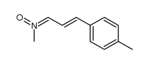 C-p-methylstyryl-N-methyl nitrone Structure
