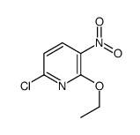 6-chloro-2-ethoxy-3-nitropyridine结构式