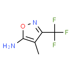 5-Isoxazolamine,4-methyl-3-(trifluoromethyl)-(9CI) Structure