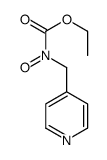 1-ethoxy-1-oxo-N-(pyridin-4-ylmethyl)methanamine oxide Structure