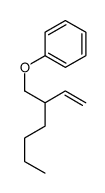 2-ethenylhexoxybenzene Structure