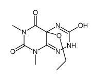 4a-ethoxy-6,8-dimethyl-2,4-dihydropyrimido[5,4-e][1,2,4]triazine-3,5,7-trione Structure