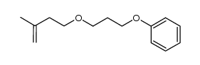 1-[3-(3-methylbut-3-enyloxy)propoxy]benzene Structure