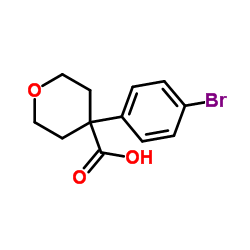 4-(4-Bromophenyl)tetrahydro-2H-pyran-4-carboxylic acid picture
