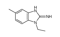 1-Ethyl-5-methyl-1H-benzimidazol-2-amine结构式