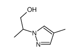 2-(4-methyl-1H-pyrazol-1-yl)-1-propanol(SALTDATA: FREE) Structure