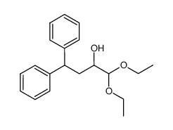 1,1-diethoxy-4,4-diphenylbutan-2-ol结构式