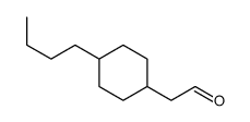 2-(4-butylcyclohexyl)acetaldehyde Structure