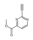 methyl 2-ethynylpyrimidine-4-carboxylate Structure