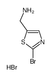 (2-bromo-1,3-thiazol-5-yl)methanamine,hydrobromide Structure