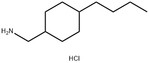 (4-Butylcyclohexyl)methanamine Hydrochloride Structure