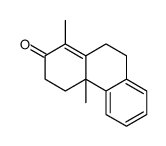 1,4a-dimethyl-3,4,9,10-tetrahydrophenanthren-2-one结构式