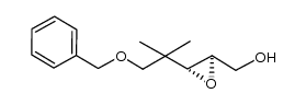 ((2R,3R)-3-(1-(benzyloxy)-2-methylpropan-2-yl)oxiran-2-yl)methanol结构式