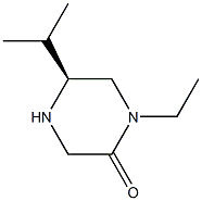 (S)-1-ETHYL-5-ISOPROPYLPIPERAZIN-2-ONE Structure