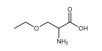 o-ethylserine结构式