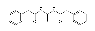 1,1-bis-(2-phenyl-acetylamino)-ethane Structure