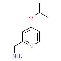 [4-(Propan-2-yloxy)pyridin-2-yl]methanamine结构式