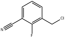 3-(chloromethyl)-2-fluorobenzonitrile Structure