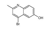 4-bromo-2-methyl-quinolin-6-ol结构式