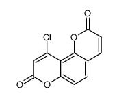 4-chloro-2,6-dioxo-2H,6H-pyrano(2,3-f)benzopyran Structure