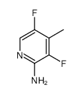 3,5-Difluoro-4-methylpyridin-2-amine picture