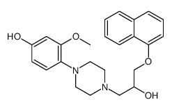 4-hydroxyphenylnaftodipil结构式