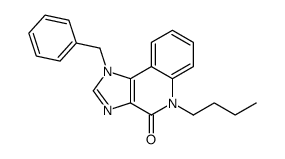 1-benzyl-5-butylimidazo[4,5-c]quinolin-4-one Structure