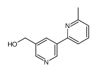 [5-(6-methylpyridin-2-yl)pyridin-3-yl]methanol Structure