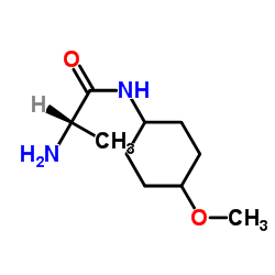 N-(4-Methoxycyclohexyl)-L-alaninamide结构式