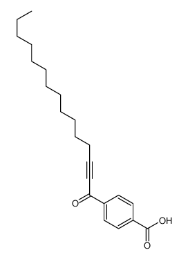 4-pentadec-2-ynoylbenzoic acid结构式