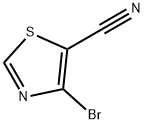 4-溴噻唑-5-腈结构式