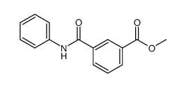 3-methoxycarbonyl-N-phenylbenzamide结构式